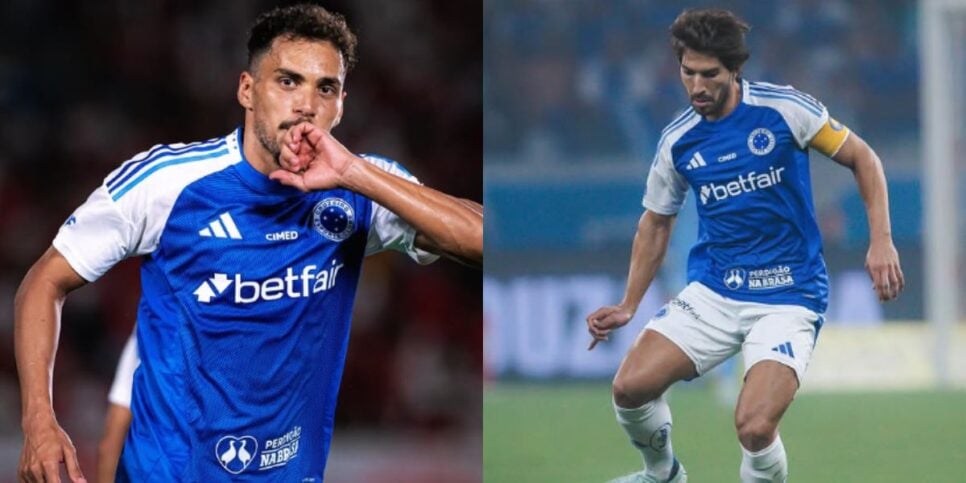 Eduardo e Lucas Silva são desfalques contra o Bahia (Reprodução: Instagram)