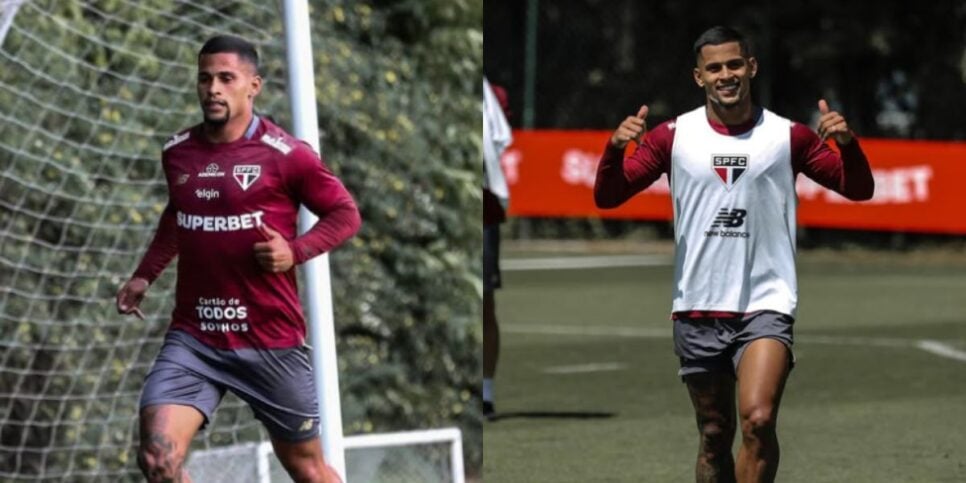 Mailton finalmente apresentado no São Paulo (Reprodução: Instagram)