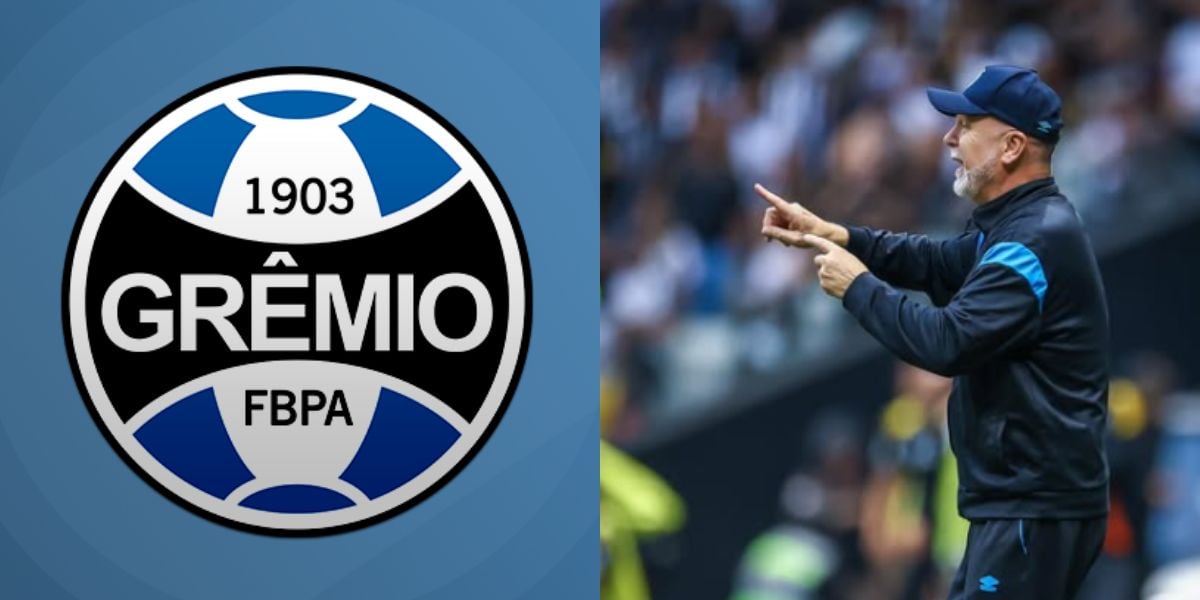 Mano Menezes triste com craque fora no Grêmio (Reprodução: Instagram)