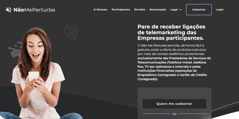 Não Me perturbe serve para evitar ligações de empresas (Reprodução: Divulgação)