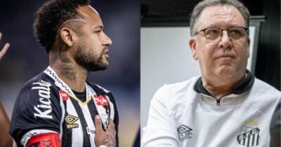Teixeira sanciona e Neymar tem data para deixar o Santos  - Montagem/TV FOCO
