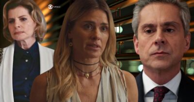 Odete, Leila e Marco Aurélio em Vale Tudo (Foto: Reprodução / Globo / Montagem TV Foco)