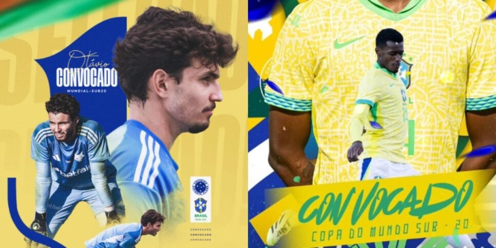 Otávio e Bruno Alves convocados (Reprodução: Instagram)