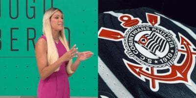 Renata Fan comunica craque fora no Corinthians (Reprodução: Band)