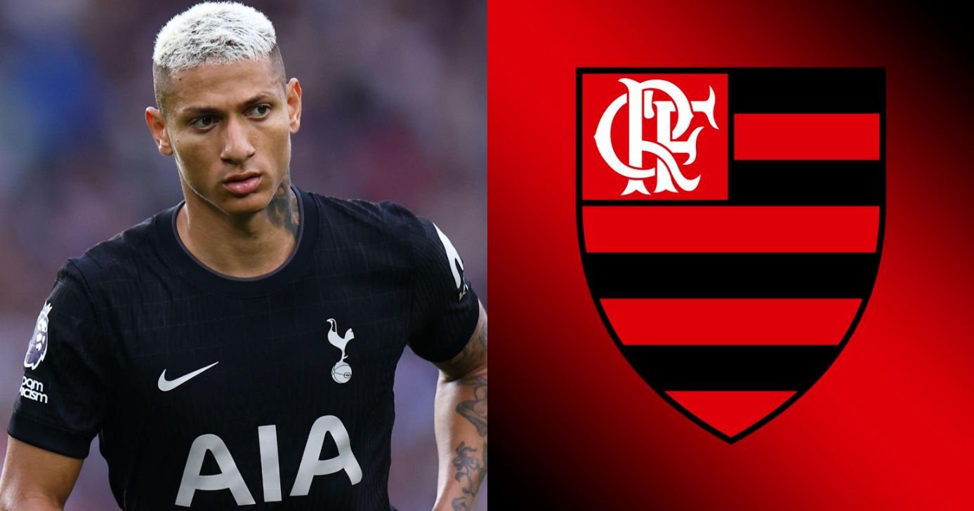 Richarlison diz SIM pra assinar com o Flamengo, mas impõe cláusula - Montagem/TV FOCO