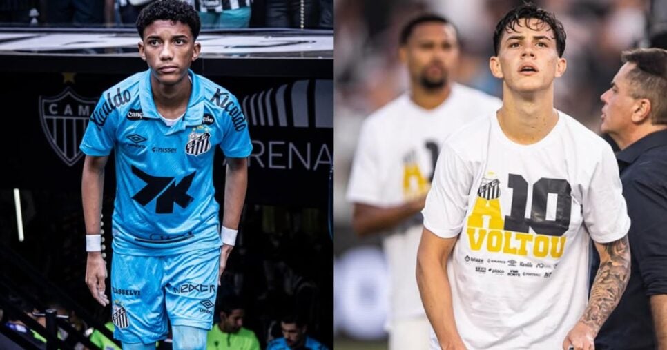 Robinho Jr. e JP Chermont - Foto: Montagem/Instagram