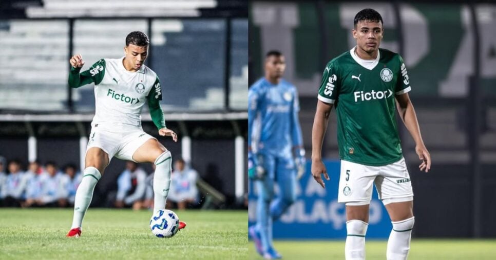 Palmeiras renovou contrato com Robson - Montagem/Instagram