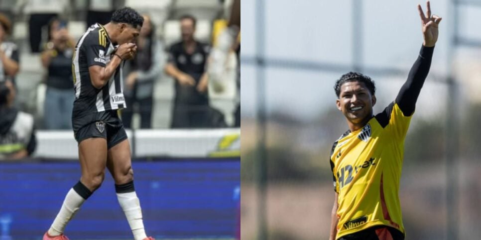 Rony permanecerá no Atlético-MG até o final da temporada (Reprodução: Instagram)