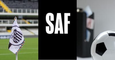 Desfecho de Neymar, risco de falência e nova SAF no Santos - Montagem/TV FOCO