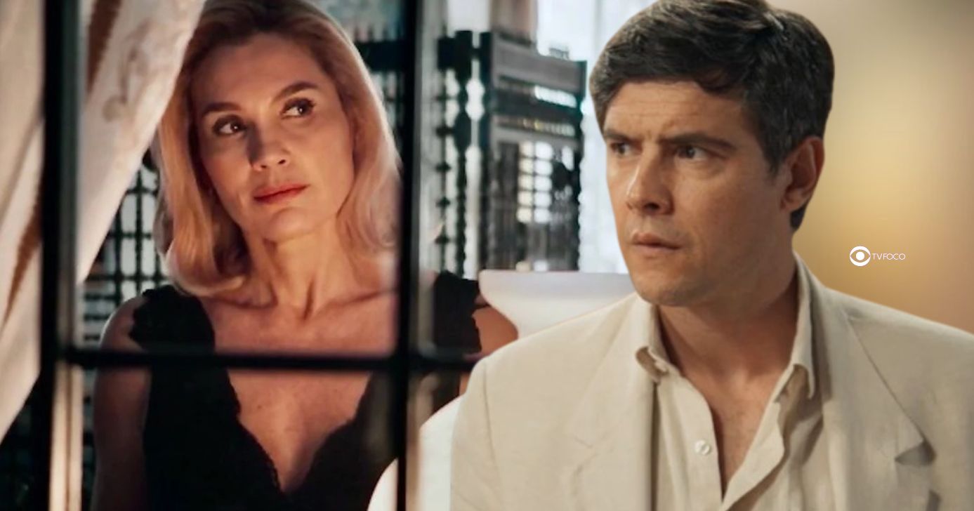 Sandra e Candinho em Êta Mundo Melhor! (Foto: Reprodução / Globo / Montagem TV Foco)