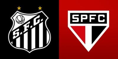 Santos perde craque para jogo contra o São Paulo (Reprodução: Montagem TV Foco)