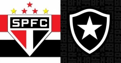 São Paulo e Botafogo - Montagem/TV FOCO
