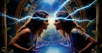 Signos que quando se encontram só falta sair faísca e dar choques (Foto Reprodução/Montagem/Lennita/Canva/GMN)