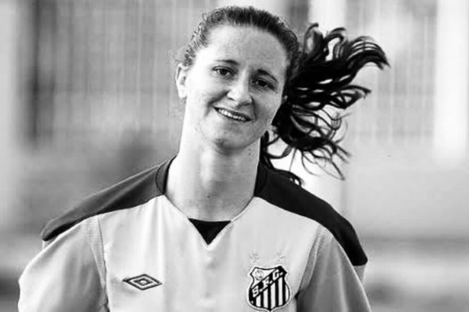 Morre atacante Suzana Agostini, que brilhou com a camisa do Santos (Foto: Reprodução/ Internet)