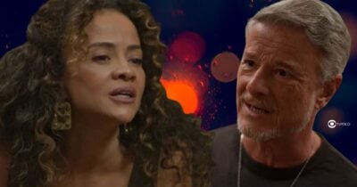 Tânia e Jaques em Dona de Mim (Foto: Reprodução / Globo / Montagem TV Foco)