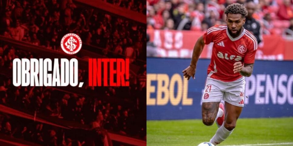 Wesley já se despediu do Internacional (Reprodução: Instagram)
