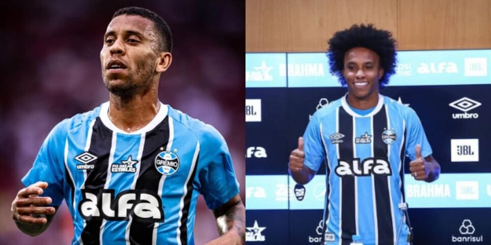 Marcos Rocha e Willian devem jogar contra o Internacional (Reprodução: Instagram)