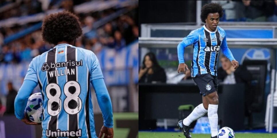Willian sofreu uma fratura e será desfalque pelos próximos jogos (Reprodução: Instagram)