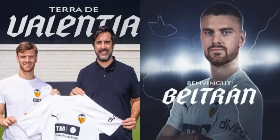 Lucas Beltrán assinou com o Valencia (Reprodução: Instagram)