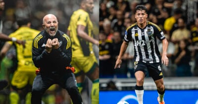 Alan Franco, Sampaoli - Atlético-MG (Foto: Reprodução - Instagram)
