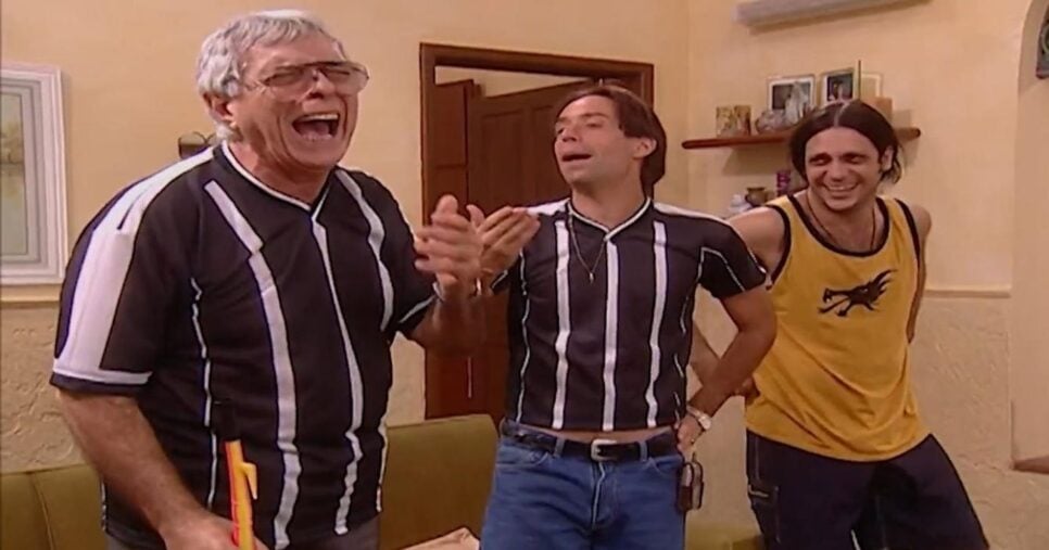 Oswaldo Loureiro em cena de A Grande Família (Foto Reprodução/Globo)