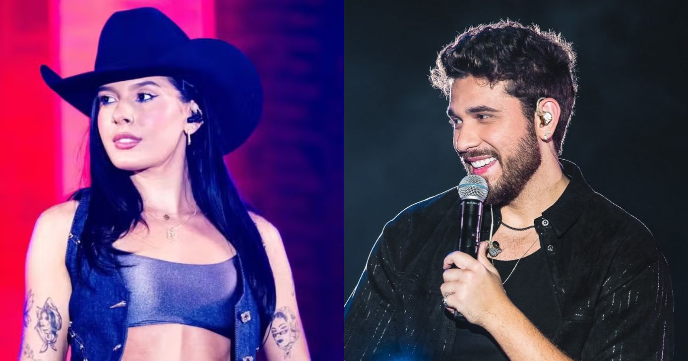 Ana Castela e Gustavo Mioto já viveram um romance - Foto: Montagem