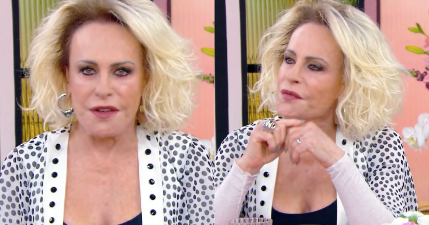 Ana Maria no Mais Você (Fotos: Reproduções / Globo)