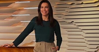 Ana Paula Araújo no Bom Dia Brasil (Foto: Reprodução / Globo)