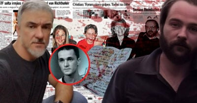 Carta endereçada ao irmão de Suzane Von Richthofen choca (Foto Reprodução/Montagem/Lennita/Recortes de jornal/ SBT/ Record/GMN/Canva)