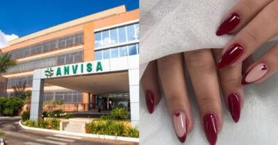 Anvisa comunica proibição de produto popular às unhas - Foto: Montagem