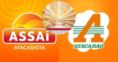 Assaí, Atacadão, prateleiras de supermercados (Foto: Reprodução/ Internet)