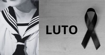 Ator e imagem de luto (Fotos: Reproduções / Divulgação / Canva)