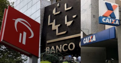 Bradesco, Banco Central e Caixa (Foto: Divulgação)