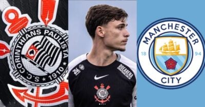 Corinthians diz SIM e aceita vender Breno Bidon para o Manchester City - Foto: Montagem