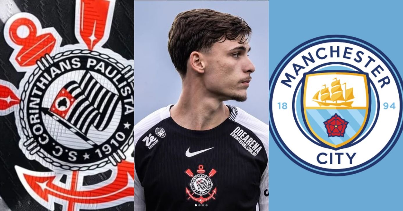 Corinthians diz SIM e aceita vender Breno Bidon para o Manchester City - Foto: Montagem