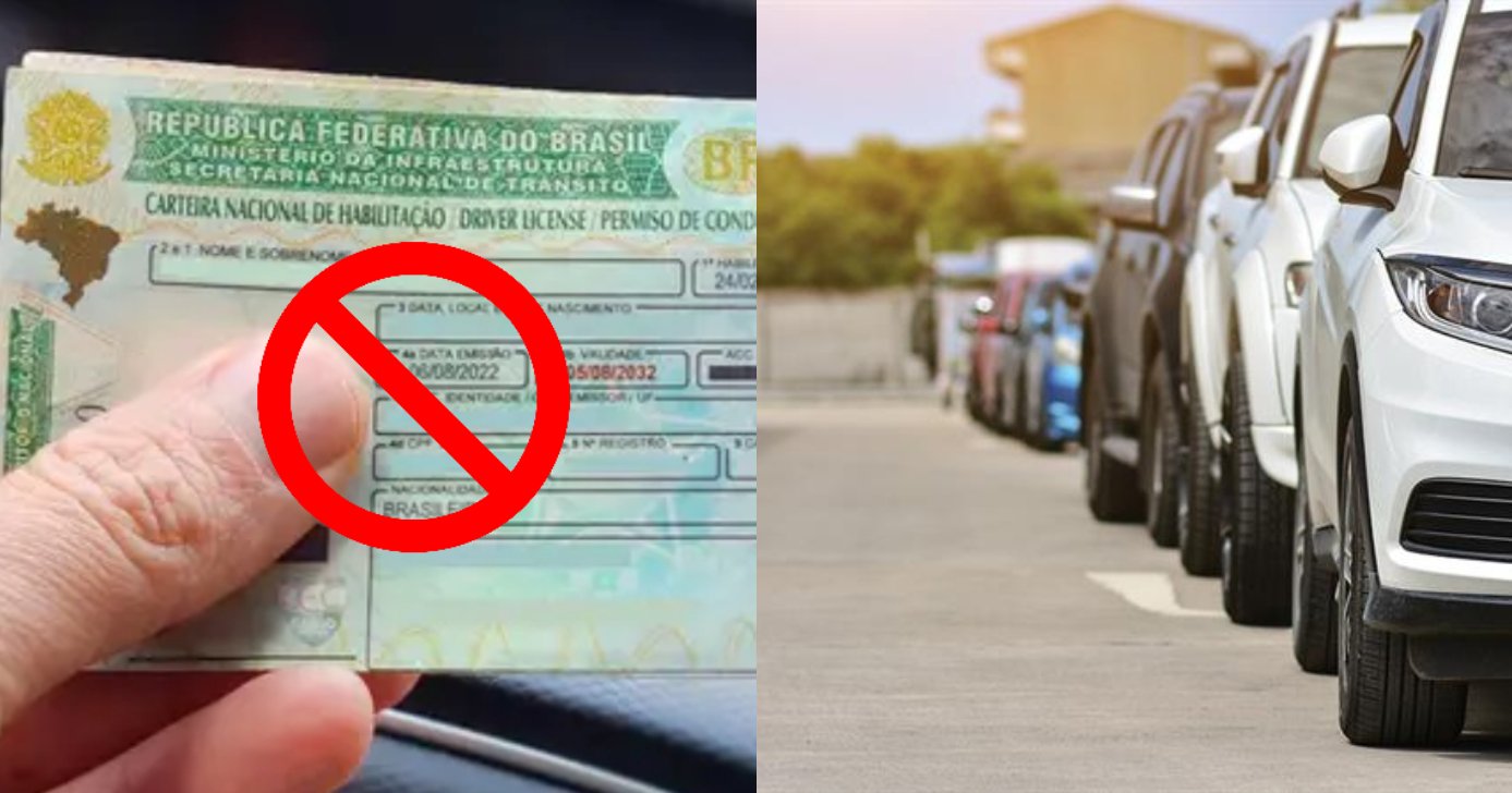 CNH vencida (Foto: Montagem)