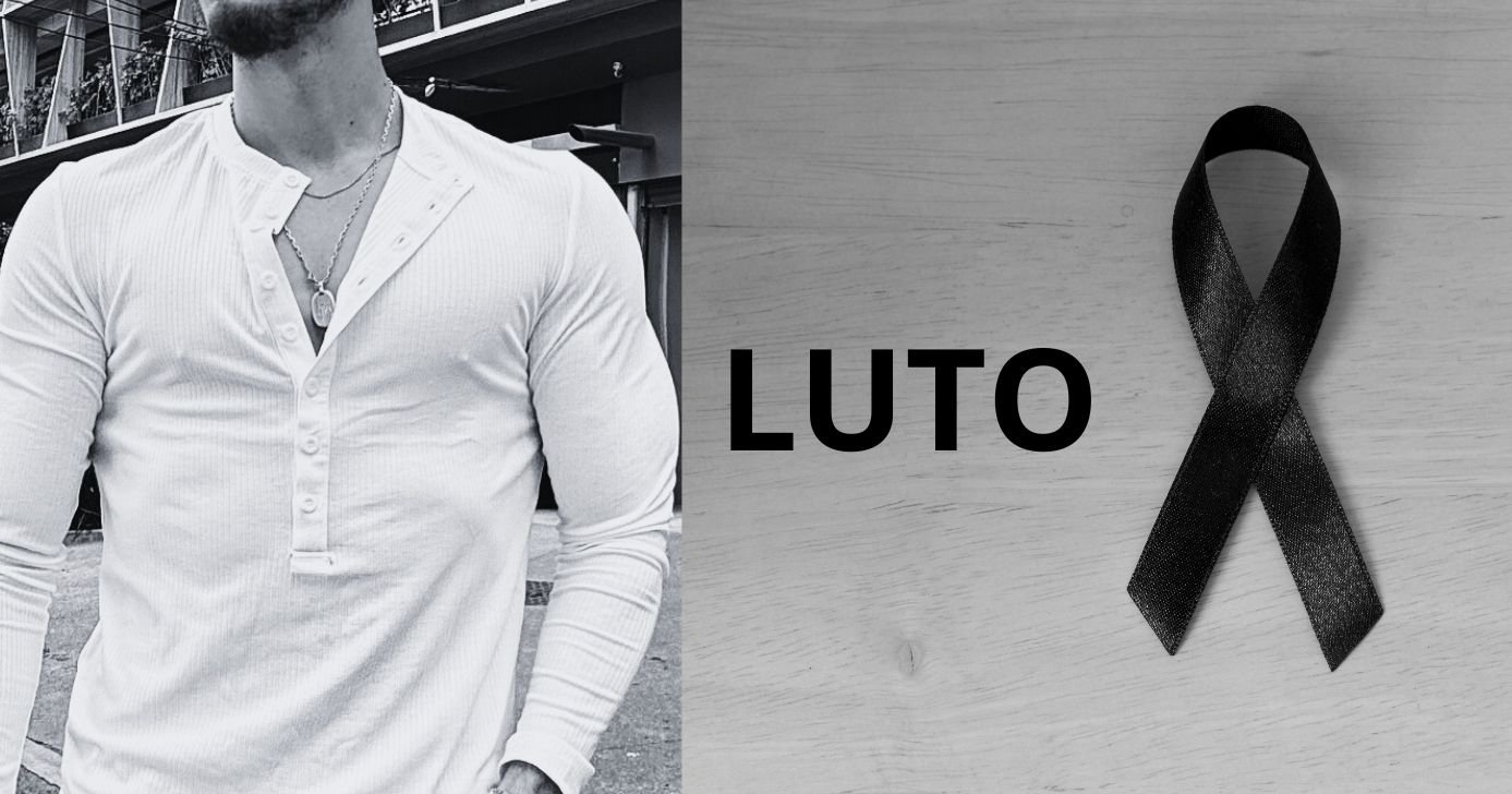 Cantor e imagem de luto (Fotos: Reproduções / Instagram / Canva)