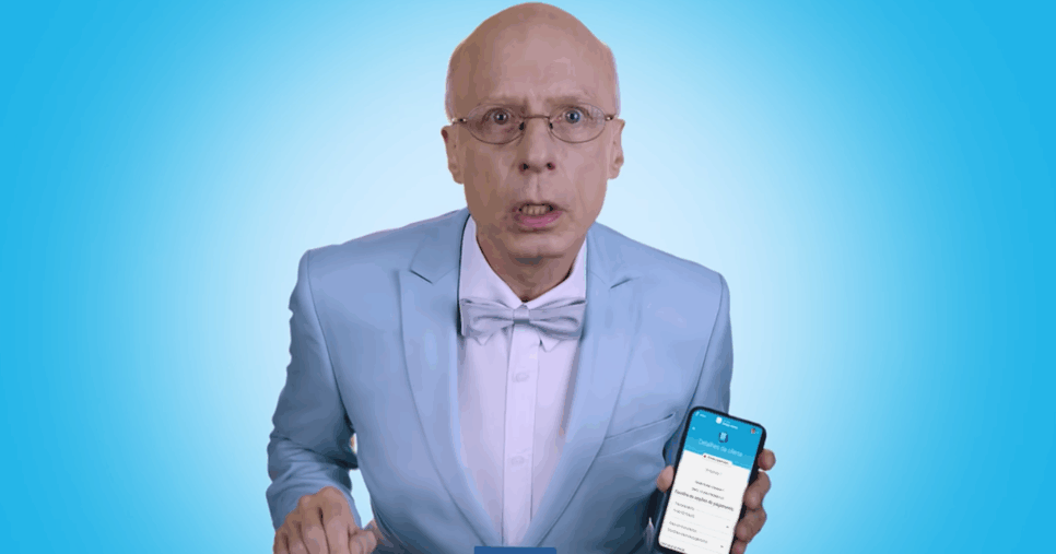 Carlos Moreno fazendo propaganda para o Serasa (Foto Reprodução/YouTube)