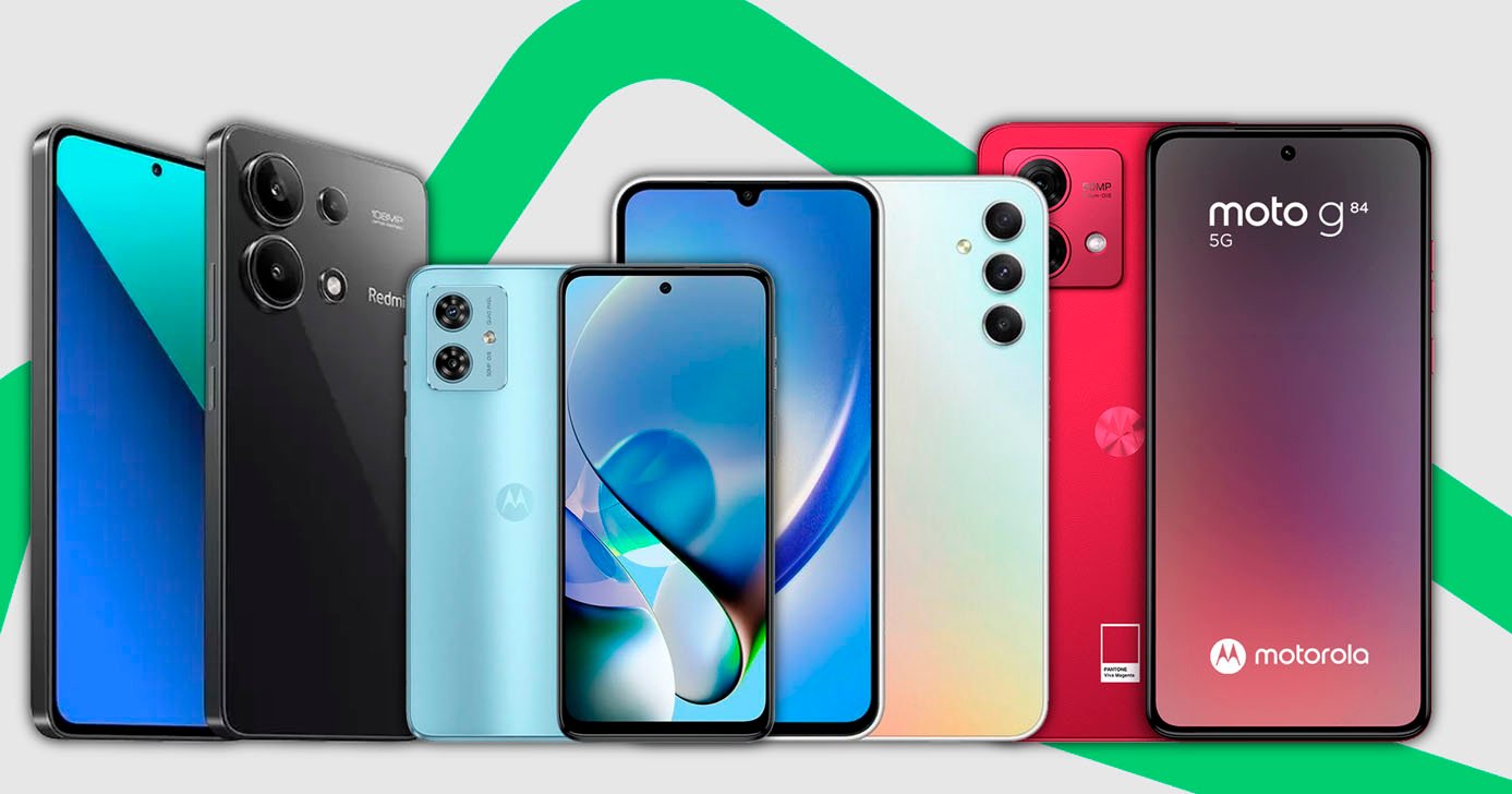 Celulares baratos (Foto: Reprodução)