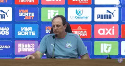 Rogério Ceni pede contratação de craque do Bahia (Foto: Bahia TV)