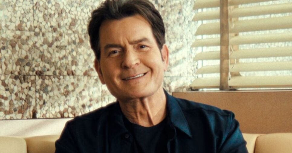 Ator Charlie Sheen - Foto: Montagem