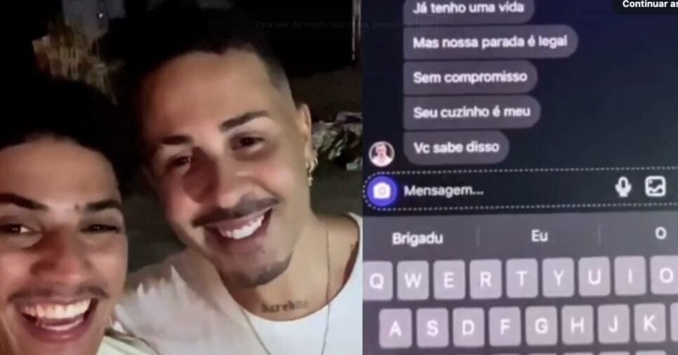 Chulipa, Carlinhos Maia e suposto print (Fotos: Reproduções / Instagram)