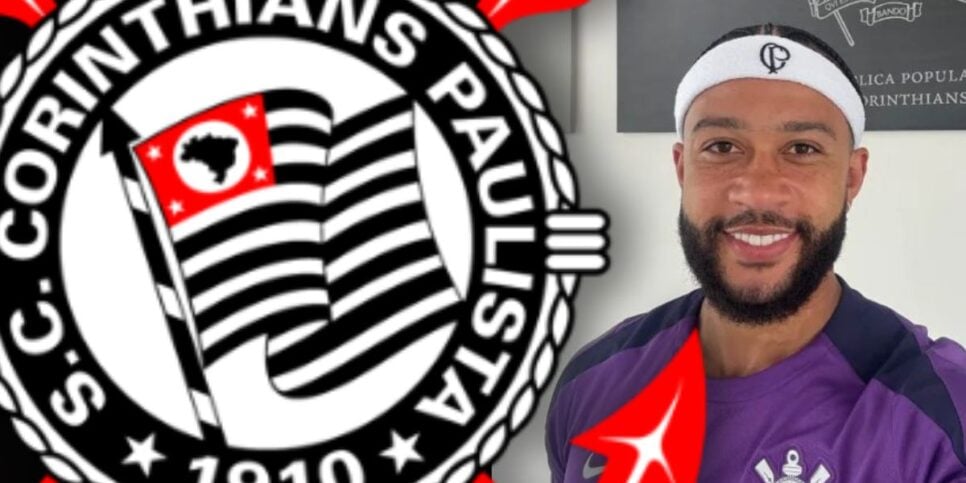 Foto - Montagem TV Foco/ Reprodução Instagram @corinthians & @memphisdepay