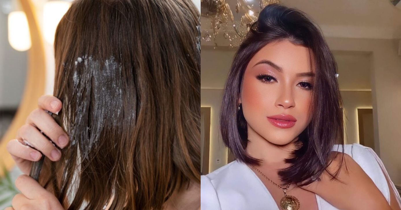 Botox caseiro alisa até a raiz do cabelo sem chapinha - Montagem/TV FOCO