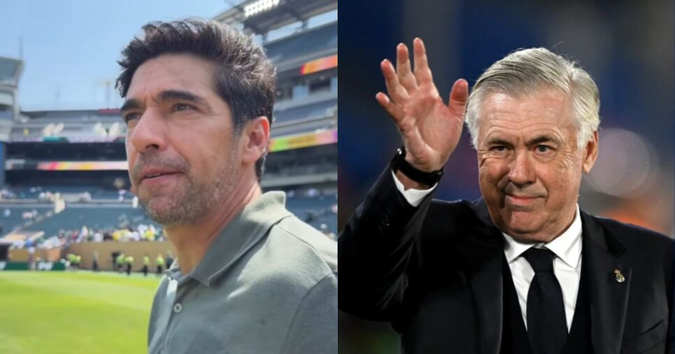 Abel ganha R$ 3 milhões no Palmeiras, Ancelotti fatura muito mais na Seleção - Montagem/TV FOCO