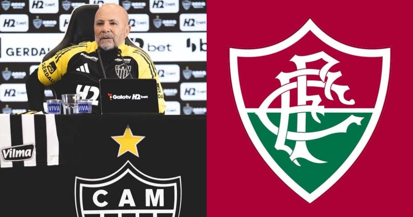 Sampaoli, do Atlético-MG tem interesse me craque do Fluminense - Montagem/Instagram/TV FOCO