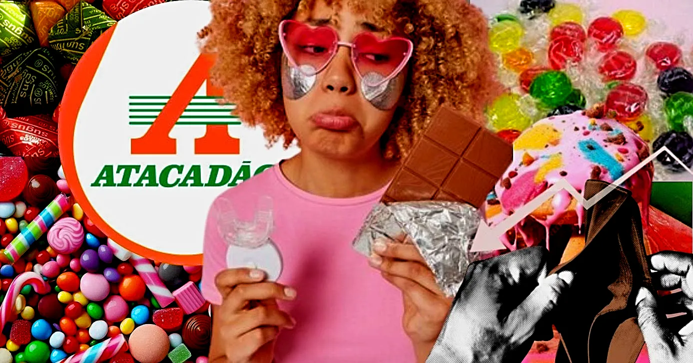 Relembre os doces que sumiram dos supermercados como Atacadão e Assaí (Foto Reprodução/Montagem/Lennita/ TV Foco/Canva)