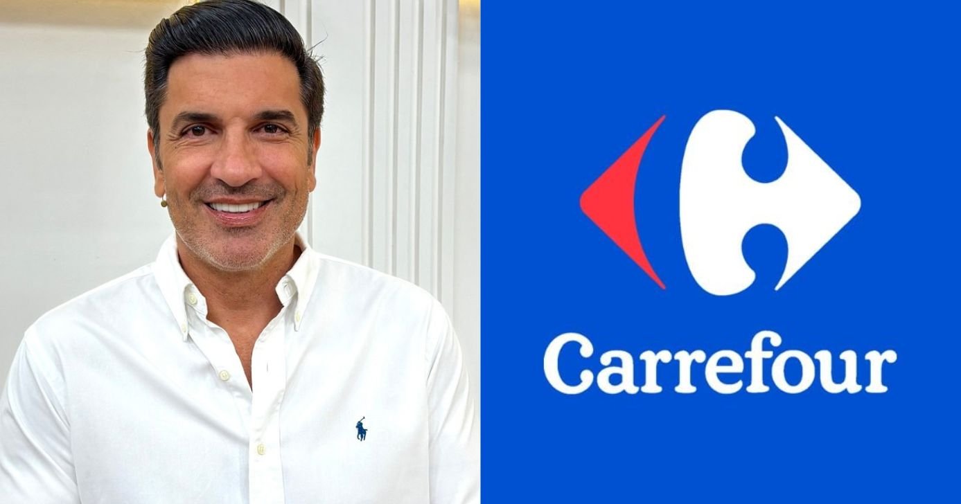 Edu Guedes e Carrefour (Fotos: Reproduções / Instagram / Internet)