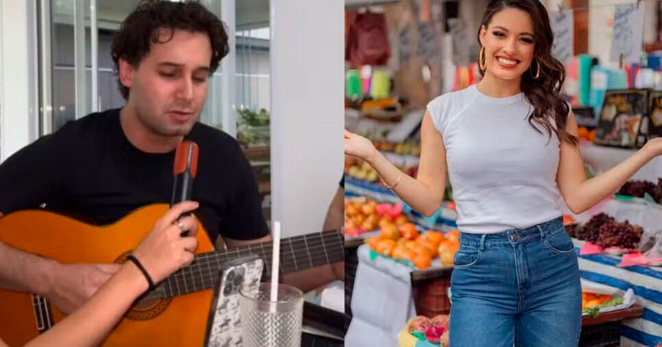 Ex-galã de Malhação, Rafael Almeida faz show particular na casa de Bia do Brás (Foto: Reprodução - Instagram)