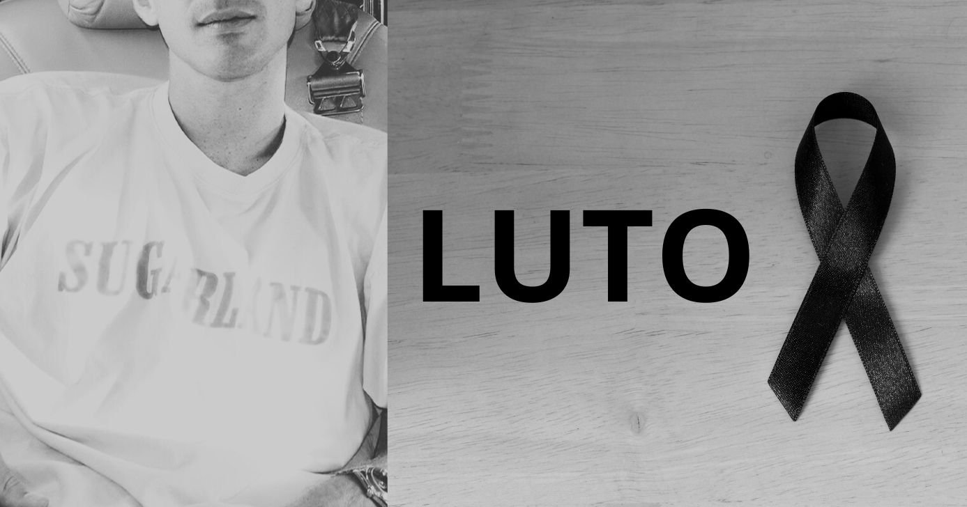 Famoso e imagem de luto (Fotos: Reproduções / Instagram / Canva)